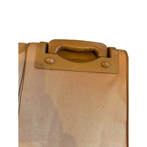 Dockers Beige Rolling Duffel Bag With Telescopic Handle & Multiple Compartments - Picture 7 of 16